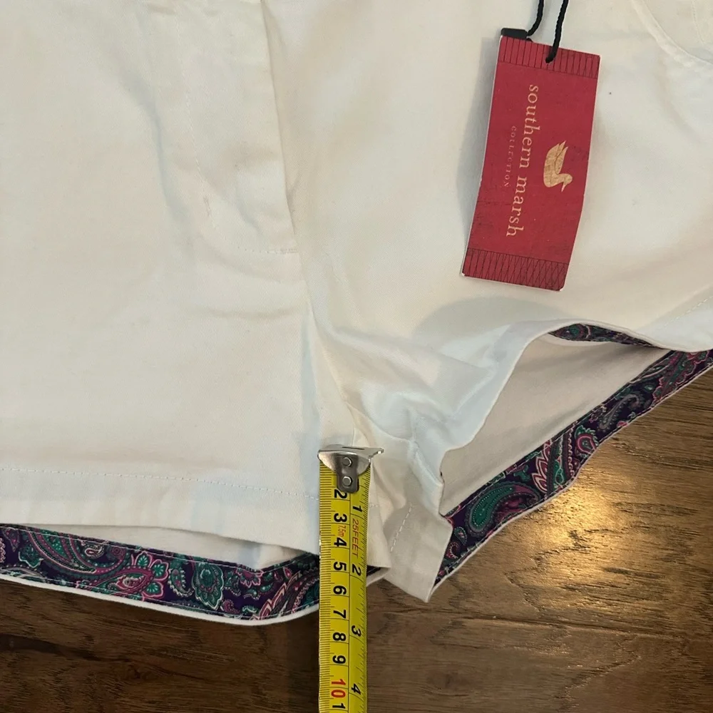 NWT Southern Marsh Brighton White 6 Women’s shorts - Picture 9 of 11